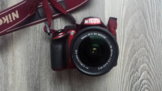 Aparat foto DSLR Nikon D3200, 24.2MP, Black + Obiectiv 18-55mm VR foto