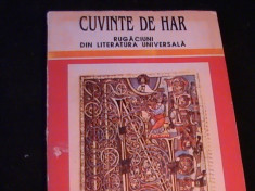 CUVINTE DE HAR-RUGACIUNI DIN LITERATURA UNIVERSALA- foto