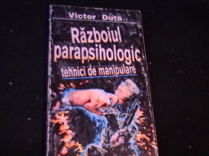 RAZBOIUL PARAPSIHOLOGIC-VICTOR DUTA- foto