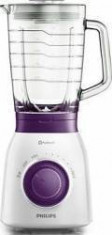 Blender Philips HR2173/00, 600w, 1.5l, Functie Impuls, Alb foto