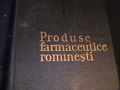 PRODUSE FARMACEUTICE ROMANESTI-PROF DR. MARIN VOICULESCU-DR. CARLI MARCU- foto