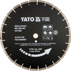 Disc cu diamant pentru asfalt Yato YT-5994, 450X25, 4MM foto