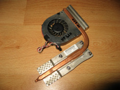 Cooler ventilator cu radiator laptop HP 620, DFS481305MC0T, 605791-001 DC5V 0.5A foto