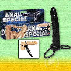 Anal Dong w cockrings foto