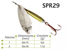 Lingurite rotative Spr 29 Baracuda 6g/11g foto