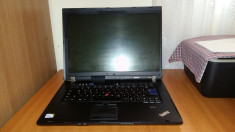 Vand laptop lenovo ThinkPad r500 intel core 2 duo 2.00 ghz, 4gb, HDD 300 GB foto