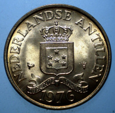 7.730 ANTILELE OLANDEZE 2 1/2 CENTS 1976 XF/AUNC foto