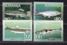 Slovenia 1997 fauna pesti MI 178-181 MNH w40 foto