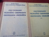 EM. SAVIN DICTIONAR ROMAN-GERMAN GERMAN-ROMAN 2 VOL.