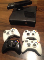 xbox 360 modat kinect 4 controllere foto