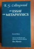 R. G. Collingwood - An essay on metaphysiscs