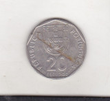 Bnk mnd Portugalia 20 escudos 1989, Europa
