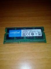 Memorii Laptop SODIMM Crucial 16GB DDR3 PC3L-12800 1600Mhz 1.35V foto