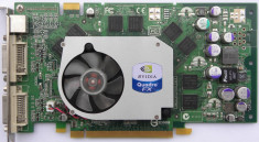 Placa video Pci express Nvidia Quadro FX 1400 128MB /256 bit PCI-E 2*DVI-I foto