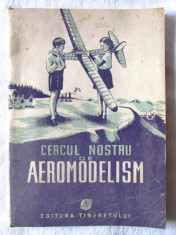 &amp;quot;CERCUL NOSTRU DE AEROMODELISM&amp;quot;, 1950. Comisia Centrala a Aviatiei Sportive foto