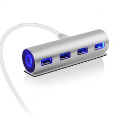 Hub USB 3.0 metalic 4 porturi foto