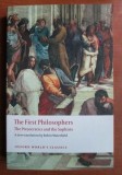 The First Philosophers. The Presocratics and the Sophists - a new translation