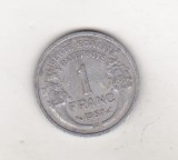 Bnk mnd Franta 1 franc 1957 B, Europa