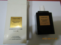 PARFUM TESTER TOM FORD PATCHOULI ABSOLU --100 ML ---SUPER PRET,SUPER CAL! foto