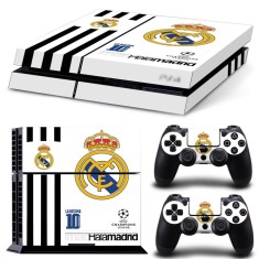 Skin / Sticker Real Madrid Playstation 4 PS4 + 2 Skin controller foto