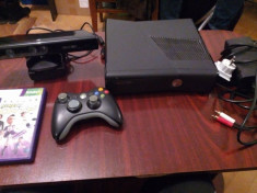 XBox360, 2 buc.controler, kinect, 3 jocuri. foto