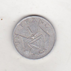 bnk mnd Rwanda 1 franc 1985