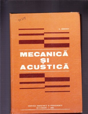 MECANICA SI ACUSTICA foto