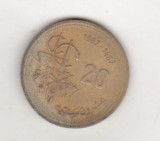 bnk mnd Maroc 20 santimat 1987