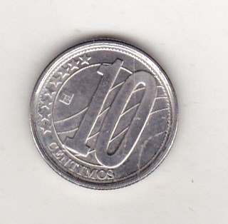bnk mnd Venezuela 10 centimos 2007