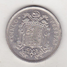 bnk mnd Spania 5 pesetas 1950