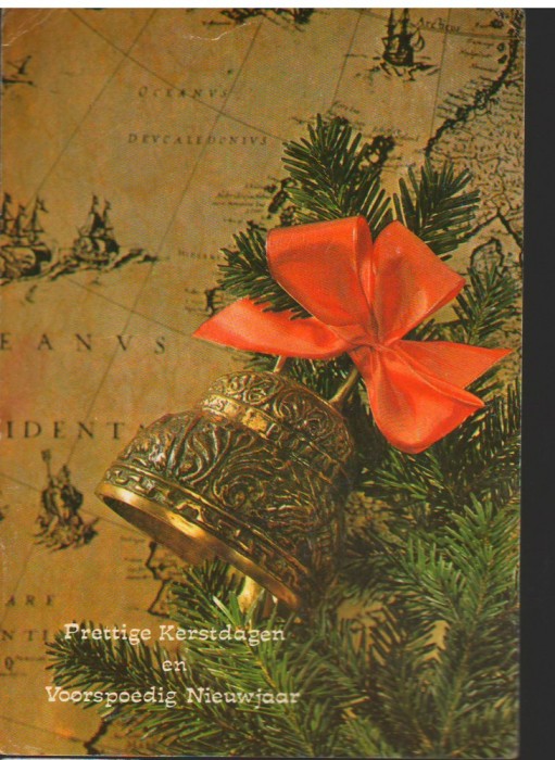 CPI (B7929) FELICITARE DE ANUL NOU, CARTE POSTALA - CLOPOTEL, OLANDA