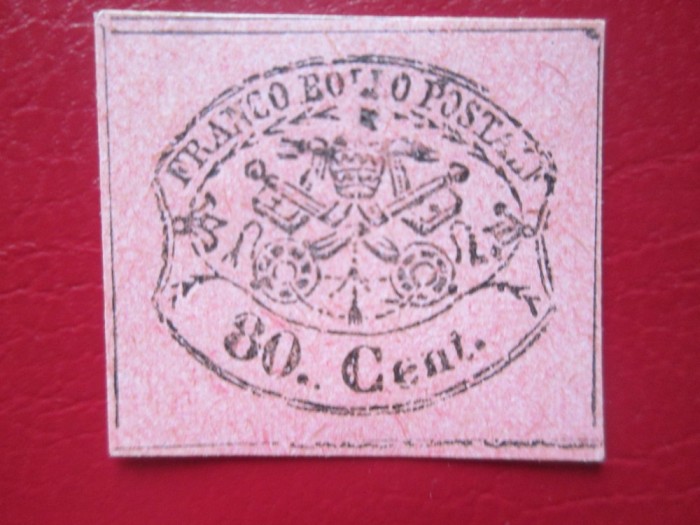 TIMBRE ITALIA =1867 =NEDANTELAT=80C