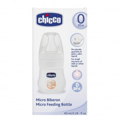 Biberon micro plastic, 60 ml T.S. 0+, 0% BPA foto