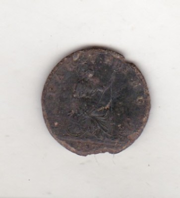 bnk mnd Marea Britanie Anglia Farthing 1874 foto
