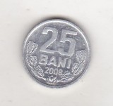 bnk mnd Moldova 25 bani 2008