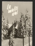 CPI (B7922) FELICITARE DE ANUL NOU - PEISAJ DE IARNA PE MUNTELE MIC