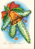 CPI (B7915) FELICITARE DE ANUL NOU, CARTE POSTALA, Necirculata, Fotografie