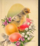 CPI (B7970) FELICITARE DE PASTI, CARTE POSTALA - PUI, PUISOR, OUA, LACRAMIOARE