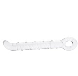 Cumpara ieftin Dop Anal Plug Dildo Sticla Transparenta Glass Cristal Vaginal Sex Play See Tail