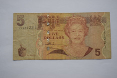 Fiji 5 dollars foto