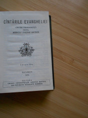 CANTARILE EVANGHELIEI - 1974 - CARTI BAPTISTE foto