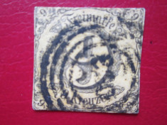 TIMBRE GERMANIA=1852 foto