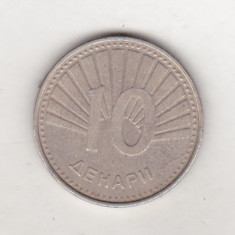 bnk mnd Macedonia 10 dinari 2008 - paun