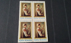 Romania 1975-LP 874-Anul int.al femeii,bloc de 4,nestampilate. foto