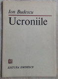 Cumpara ieftin ION BUDESCU - UCRONIILE (VERSURI, 1988) [dedicatie / autograf]