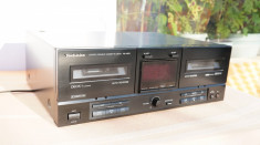 Dublu casetofon deck autorevers Technics RS-X302 foto