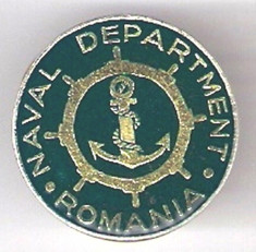 INSIGNA MARINARIE/CONSTANTA : NAVAL DEPARTMENT ROMANIA foto