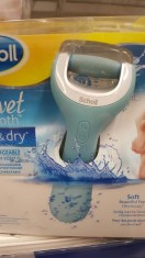 Pila electronica reincarcabila Scholl Velvet Smooth Wet &amp;amp; Dry foto