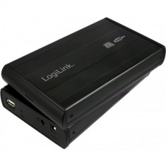 HDD Enclosure 3.5&amp;#039; USB2.0/SATA, Alu, black, LOGILINK &amp;#039;UA0082&amp;#039; foto