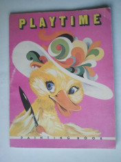 CARTE VECHE DE COLORAT PLAYTIME 1983 - MARIETA NICOLAU - PLAMADEALA ( Sif ) foto